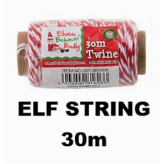 Christmas Naughty Elf String / Twine 